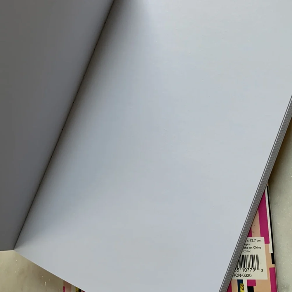 Top Flight  Multiple-Color Blank Page Journal Notebook